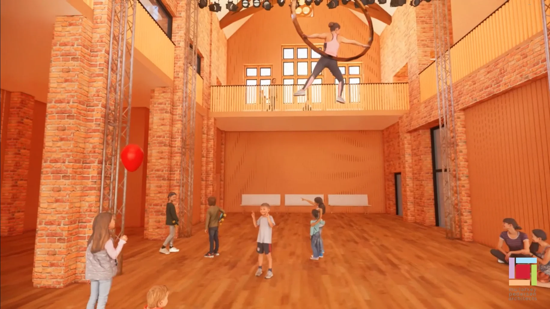 Cathedral School interior architect view