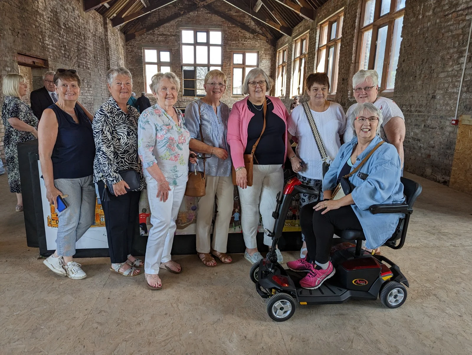 Group of past pupils pose inside the Cathedral School